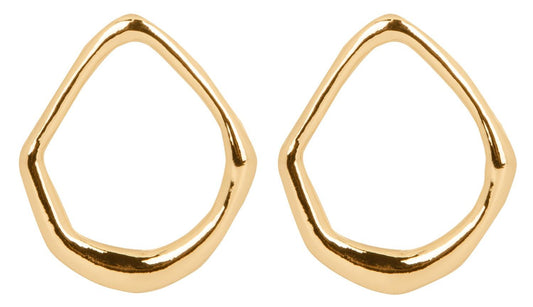 Pendientes Ovalados Oro