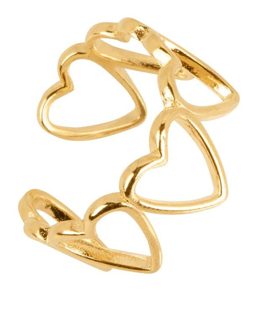 Anillo Corazones
