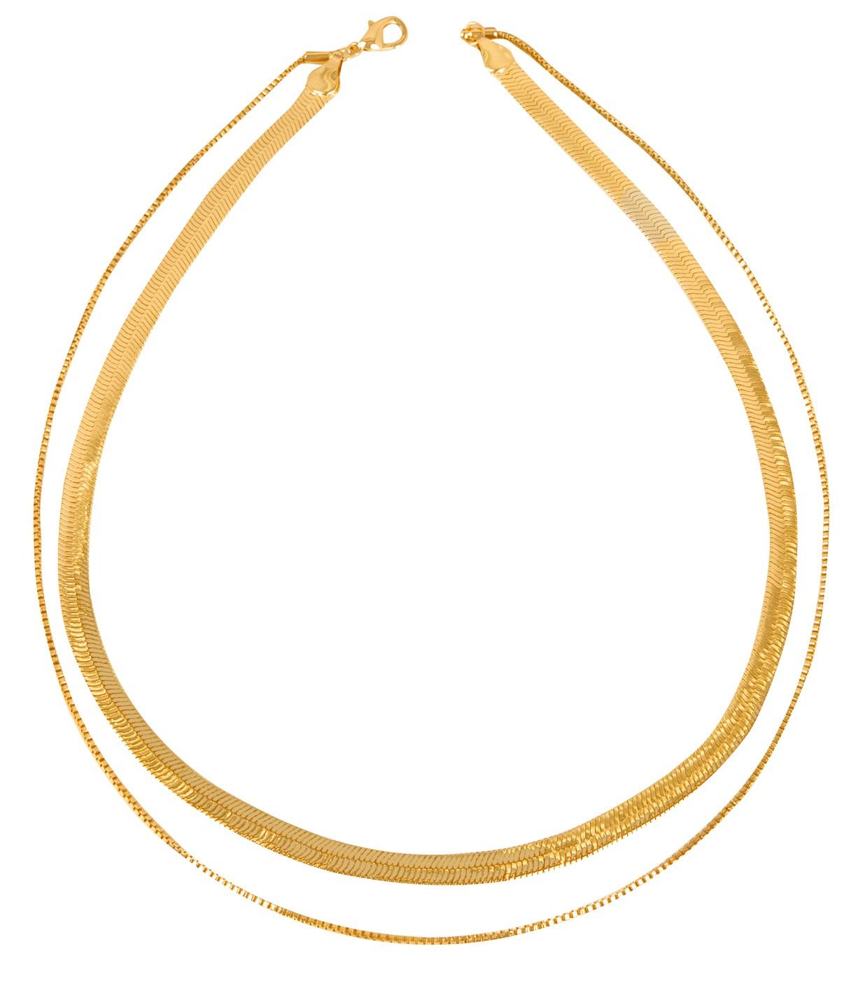 Set de Collares Liso y Fino