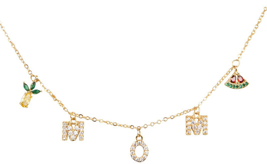 Cadena Mom Strass