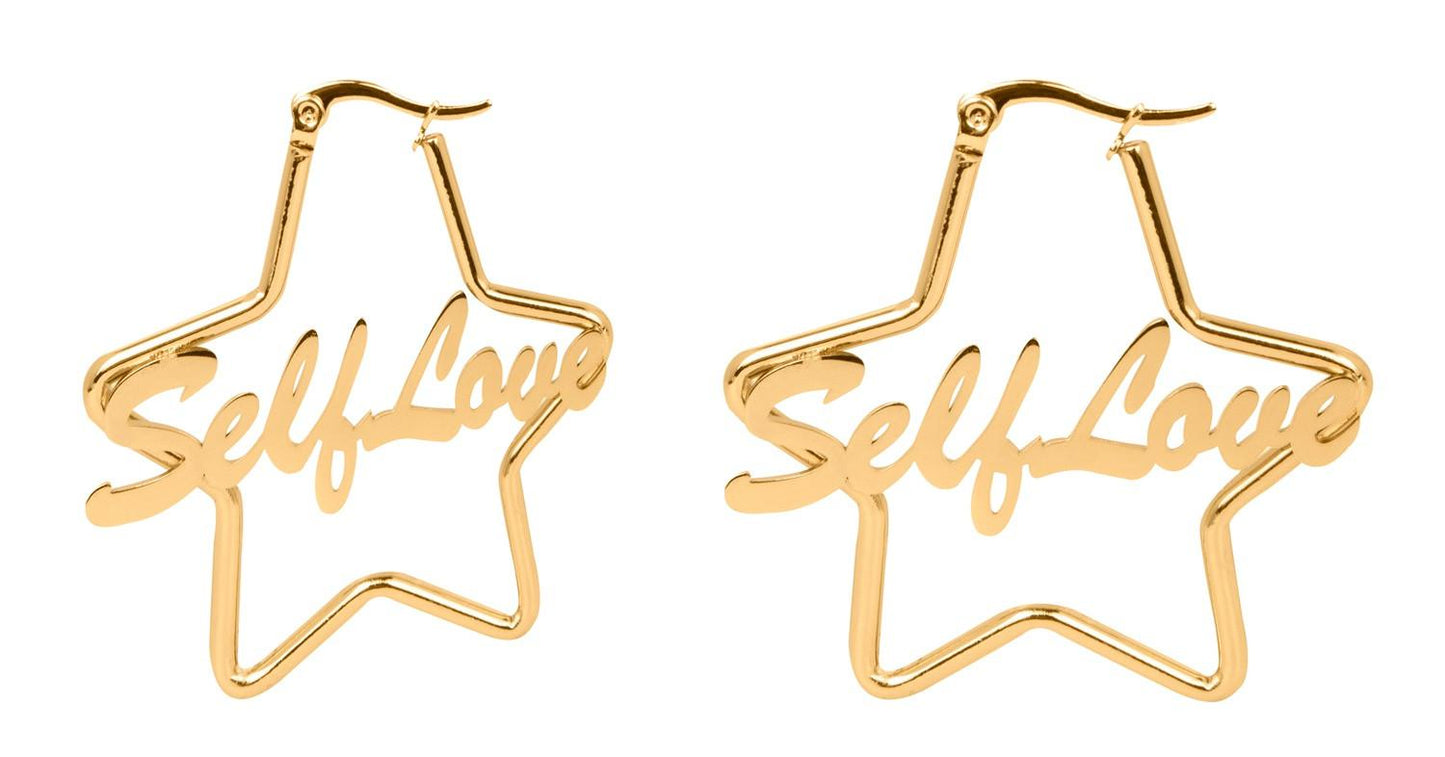 Pendientes Estrella Self Love