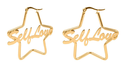 Pendientes Estrella Self Love