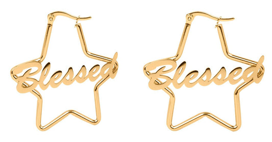 Pendientes Estrella Blessed