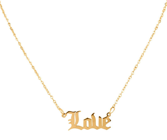 Collar Nombre Love