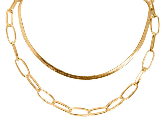 Collar Doble Cadena