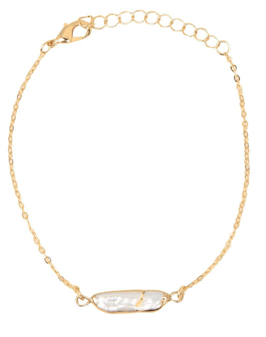 Pulsera Cadena con Perla