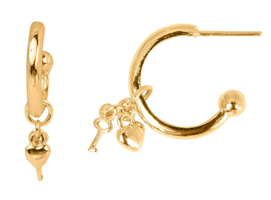 Pendientes Candado Love