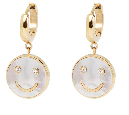 Pendientes Smile con Nácar