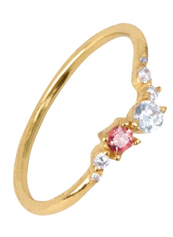 Anillo Piedra Naranja