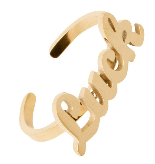 Anillo Palabra Luck