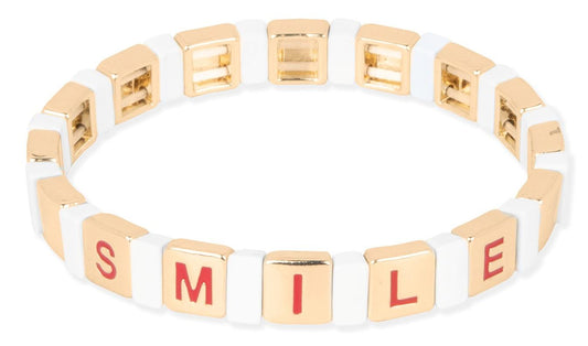 Pulsera Enamel Smile