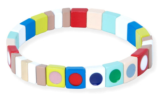 Pulsera Enamel Dots