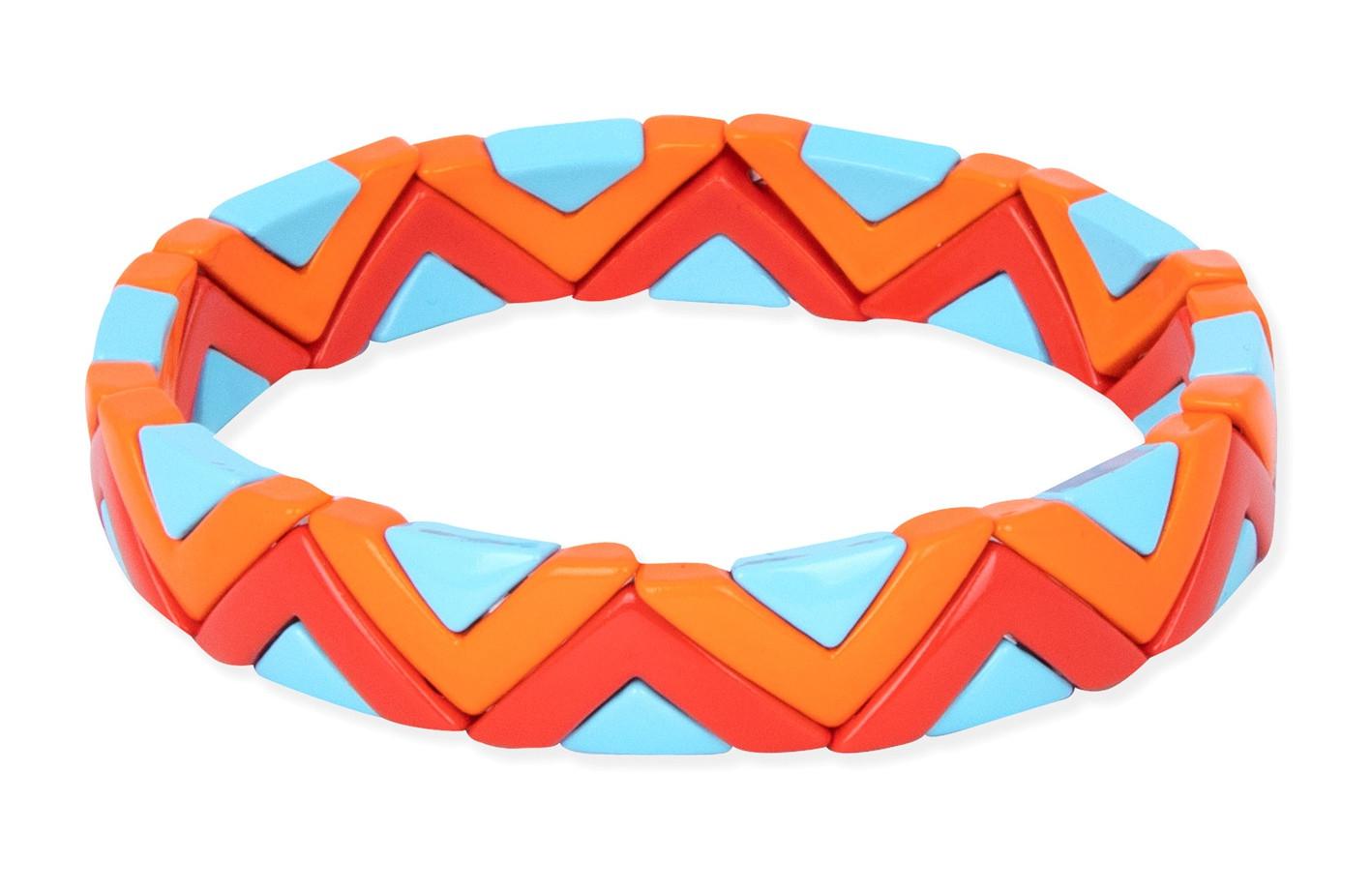Pulsera Enamel Naranja