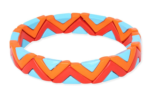 Pulsera Enamel Naranja