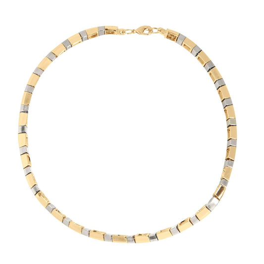 Collar Enamel Gold & White
