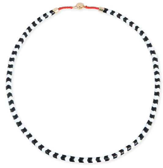 Collar Enamel Damero