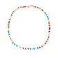 Collar Cuentas Redondas Multicolor
