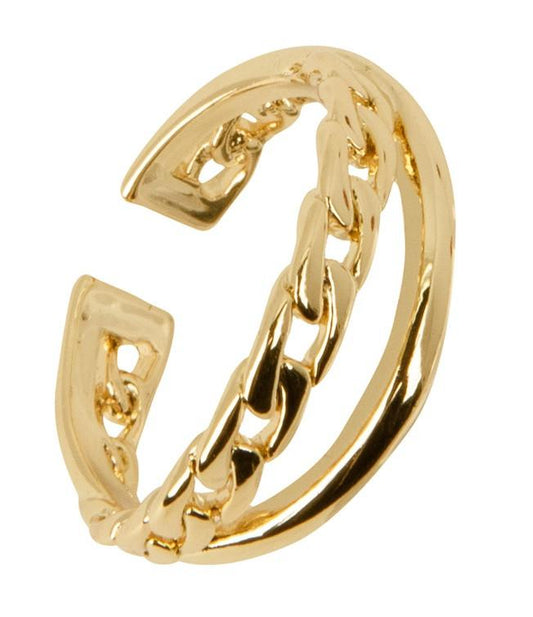 Anillo Doble Cadena