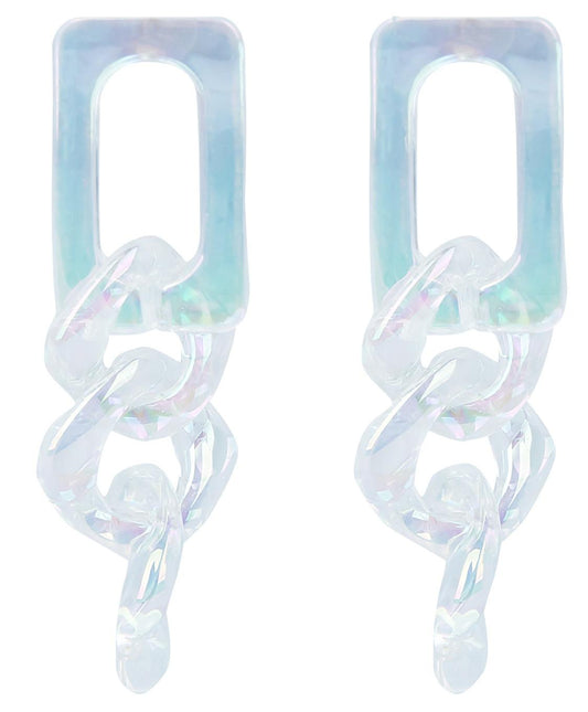 Pendientes Acrílico Transparente
