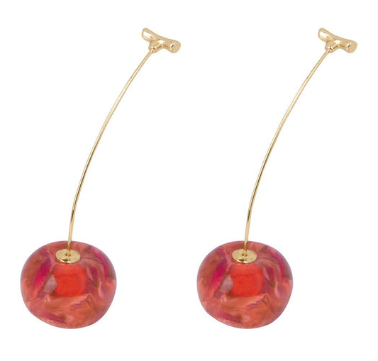 Pendientes Cereza Resina