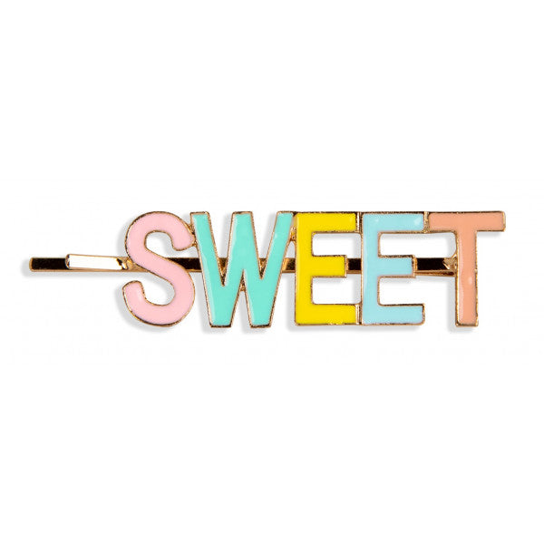 Little Princess Horquilla Letras Multicolor SWEET