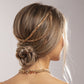 Oh My Hair Diadema Cadena Cruzada Oro