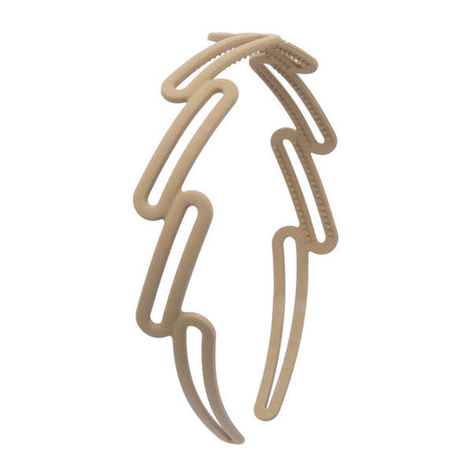 Oh My Hair Diadema Clips Soft Touch Café
