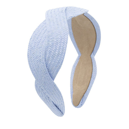 Oh My Hair Diadema Twist Raffia Azul