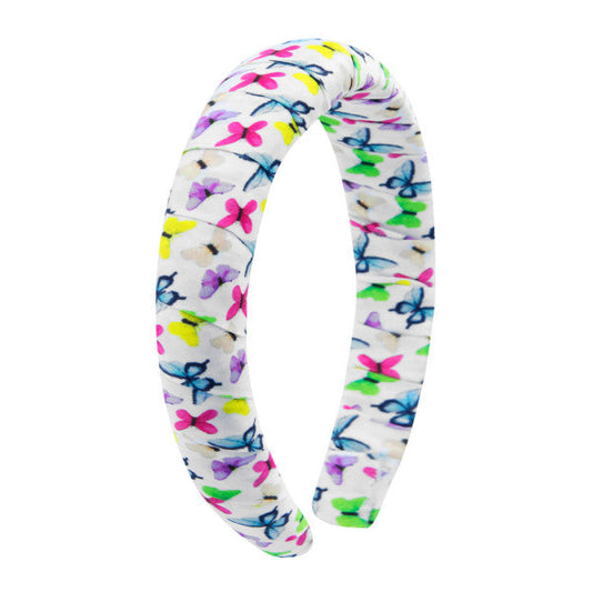Oh My Hair Diadema Volumen Mariposas Blanca