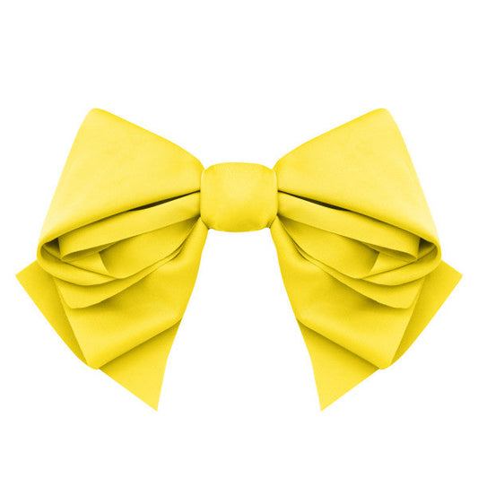 Oh My Hair Pasador Lazo Doble Amarillo