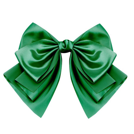 Oh My Hair Pasador Lazo Satén XL Verde