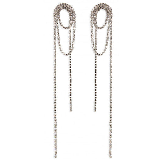 Pendientes Colgantes Largos Strass
