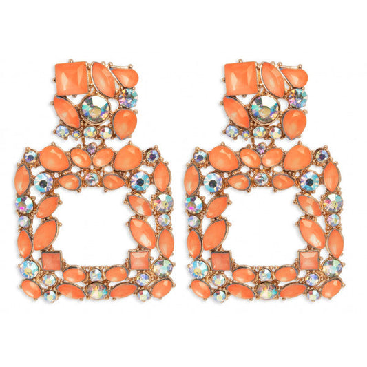 Pendientes Cuadrados Cristales