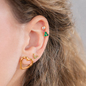 Pendientes Flor