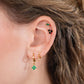 Pendientes Serpiente Piedra