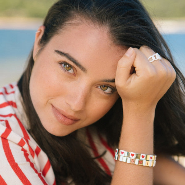 Pulsera Enamel Smile